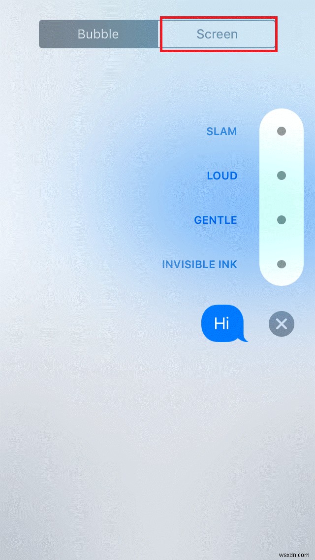 iMessageで画面効果を使う方法!9種類のエフェクトでメッセージを彩ろう