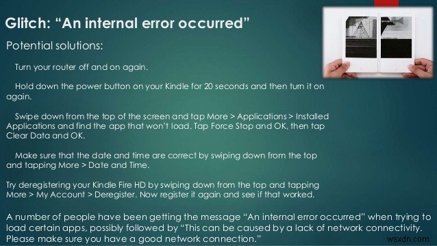 Amazon Kindle Fireのよくあるトラブルと解決方法まとめ