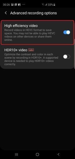 Galaxy S10で写真や動画を少ないストレージ容量で保存する方法｜HEIF機能の使い方