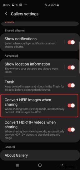 Galaxy S10で写真や動画を少ないストレージ容量で保存する方法|HEIF機能の使い方