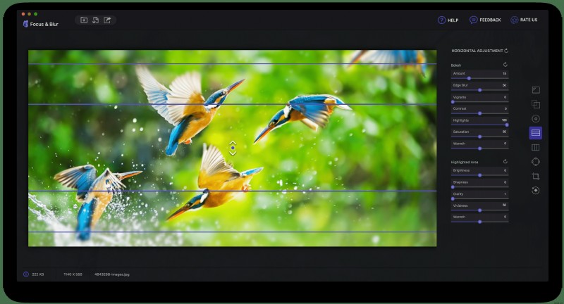 Mac用アプリ「Focus & Blur」でフォーカスとぼかしを操り、思い出の写真を美しく際立たせる方法