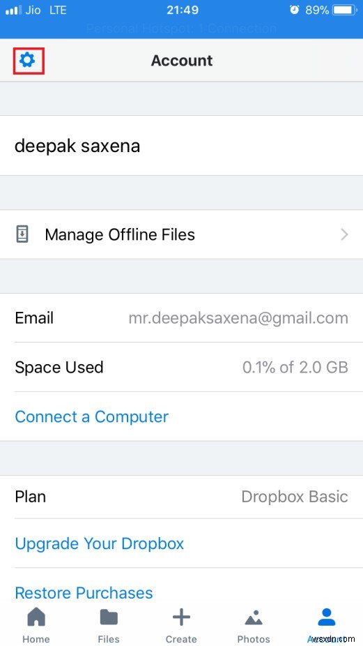 iPhoneでDropboxアプリにパスコードロックを設定する方法【Touch ID対応】