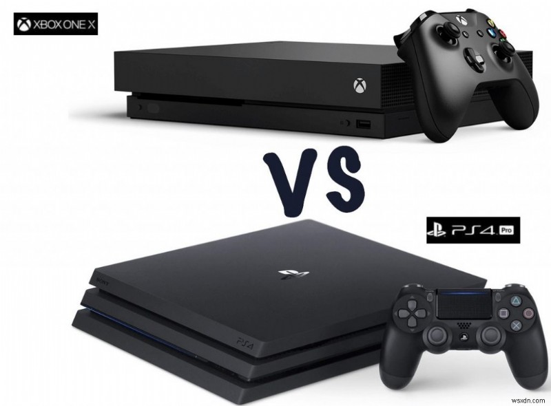 Xbox One X vs PlayStation 4 Pro 徹底比較:勝つのはどっち?