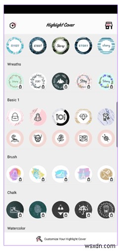 Instagramストーリーハイライトカバーのカスタム作成・追加方法【おすすめアプリ4選】