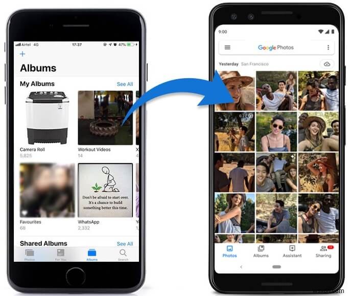 iPhoneからAndroidへ乗り換える方法!連絡先・写真・カレンダー・音楽のデータ移行手順を徹底解説