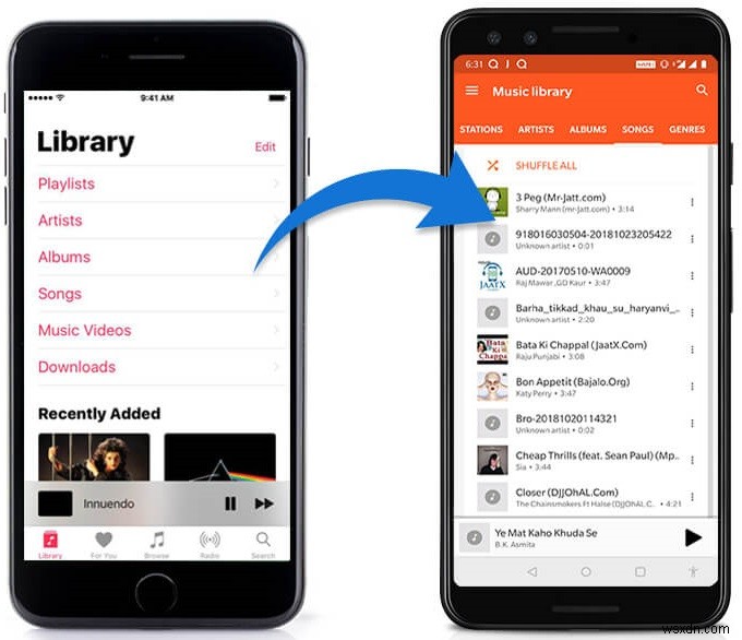 iPhoneからAndroidへ乗り換える方法!連絡先・写真・カレンダー・音楽のデータ移行手順を徹底解説