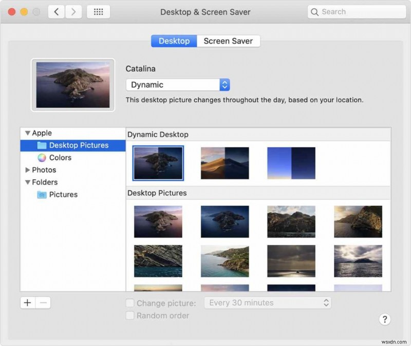Macの壁紙(背景)を変更する方法|カスタム画像や自動切り替え設定も解説