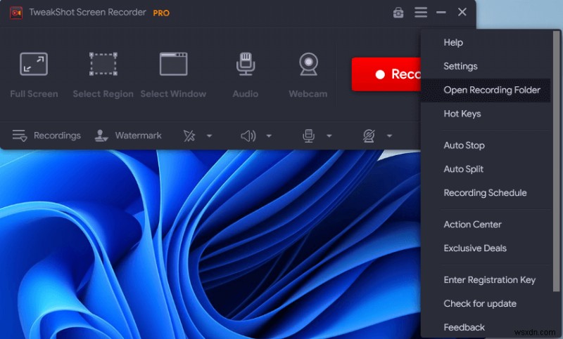 Facebookのビデオ通話・ビデオチャットを録画する方法|TweakShot Screen Recorder活用ガイド