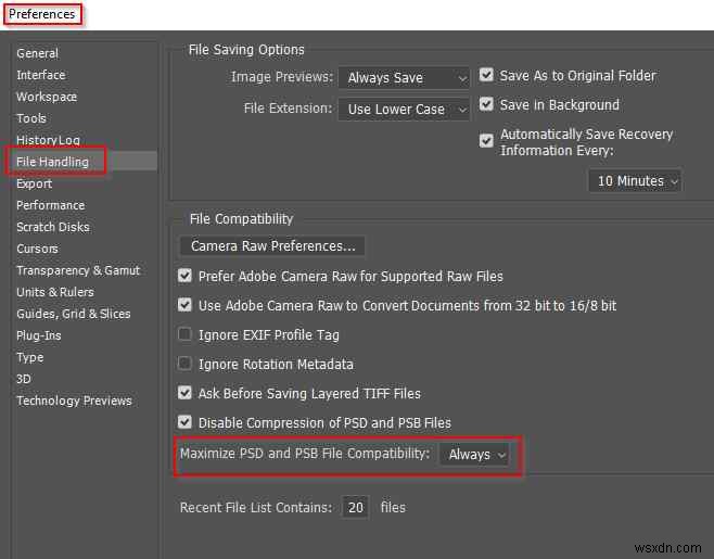Photoshopで「予期しないファイルの終わり」エラーが出る原因と4つの解決策