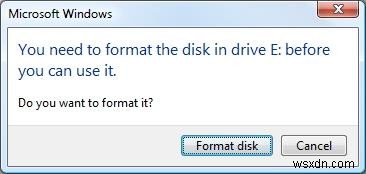 Windows 10で「ボリュームは認識可能なファイルシステムを含んでいません」エラーが発生したときの対処法