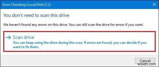Windows 10で「ボリュームは認識可能なファイルシステムを含んでいません」エラーが発生したときの対処法