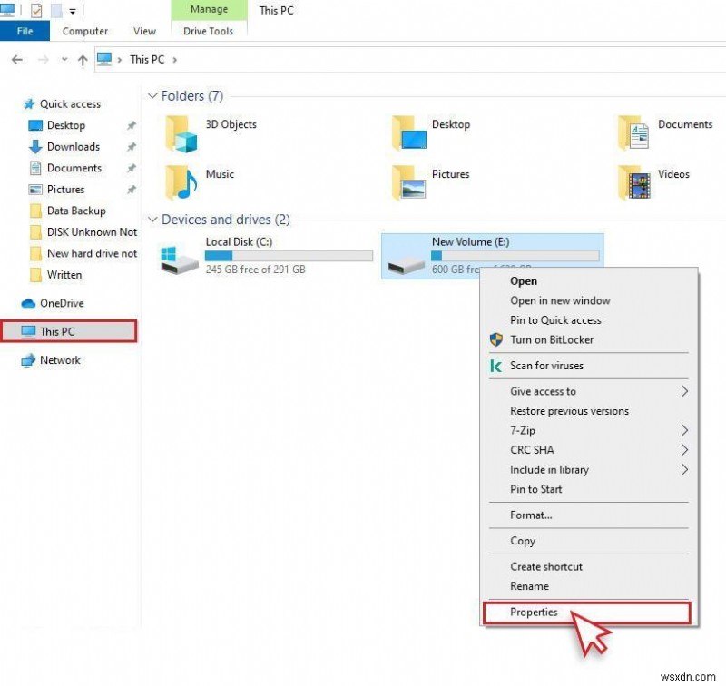 Windows 10で「ボリュームは認識可能なファイルシステムを含んでいません」エラーが発生したときの対処法