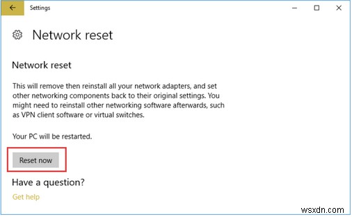 【解決済み】Windows 10でネットワークアダプターが見つからないときの対処法