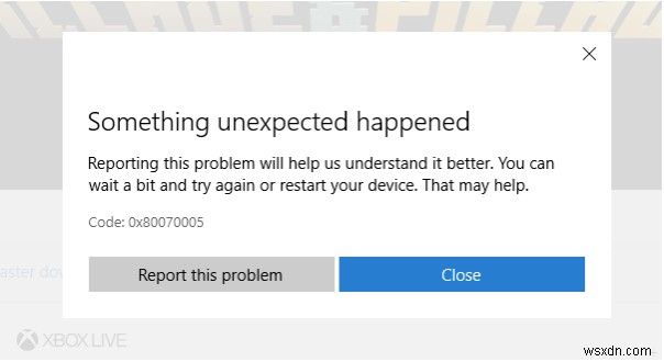 Windows 10でMicrosoft Storeのエラー0x80070005を解決する方法