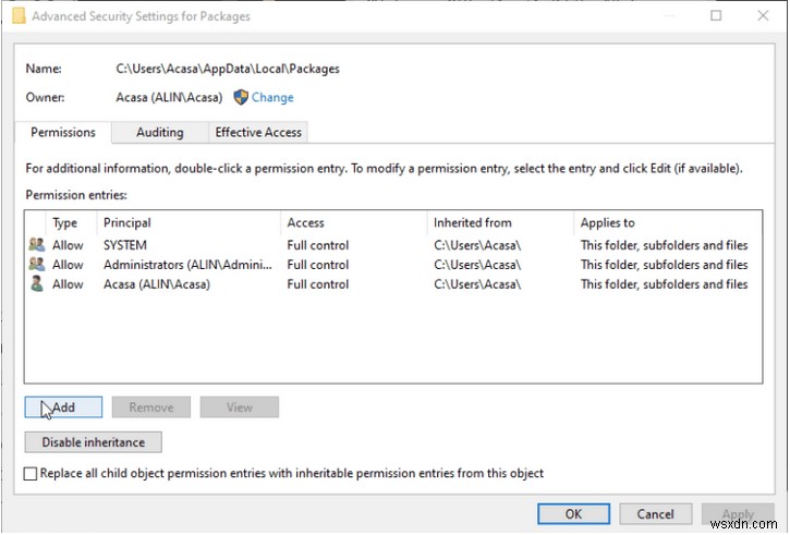 Windows 10でMicrosoft Storeのエラー0x80070005を解決する方法
