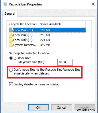 Windows 10でごみ箱の容量設定を変更する方法を徹底解説