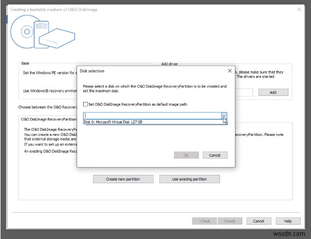 Windows 10でリカバリーパーティションを作成する方法|O&O DiskImageの使い方