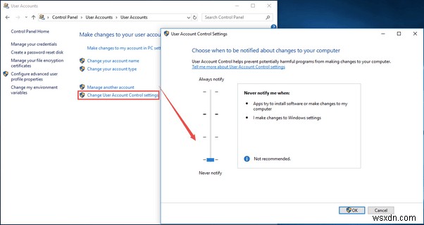 Windows 10でUAC(ユーザーアカウント制御)を無効にする4つの方法