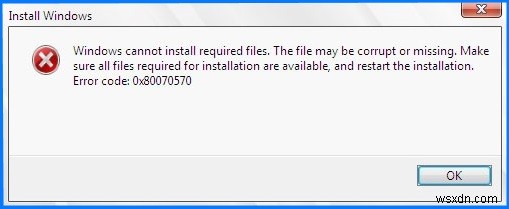 Windows 10でエラー0x80070057「パラメーターが正しくありません」を修正する方法