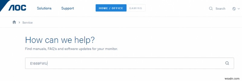 Windows 10でAOCモニターのドライバーをダウンロード・インストールする方法を解説