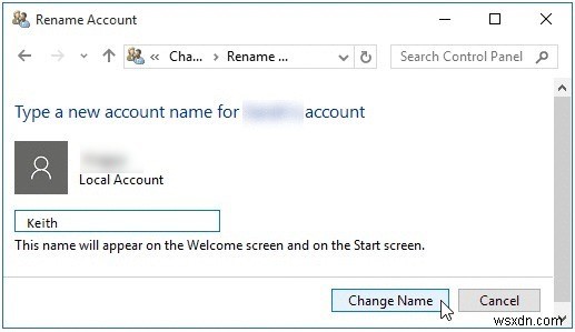 Windows 10のサインイン画面に表示される名前を変更する方法