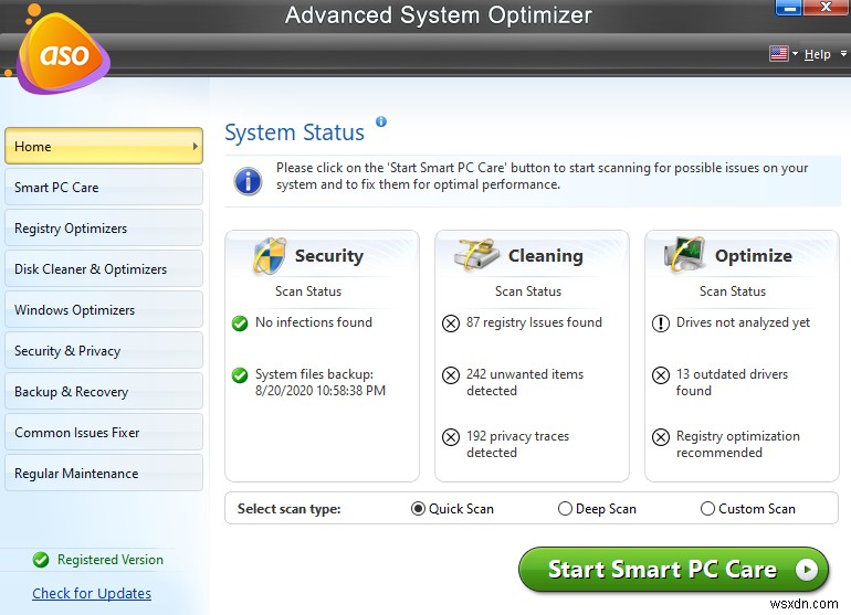 Windows 10のレジストリを最適化・デフラグする方法|Advanced System Optimizer完全ガイド