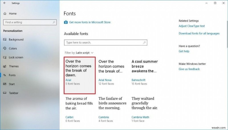 Windows 10のフォント設定ガイド|フォントの追加・削除・ダウンロード・プレビュー方法