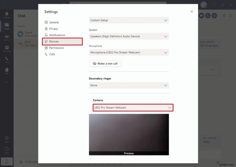 Windows 10でMicrosoft Teamsのカメラが動作しない問題を解決する方法