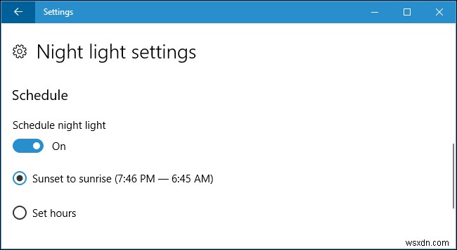 Windows 10の「ナイトライト」機能で目の疲れを和らげる方法