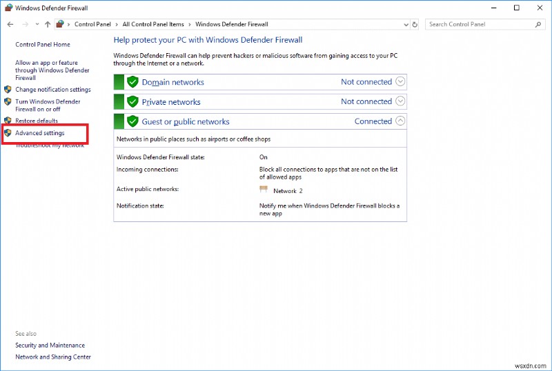 Windows 10で特定のプログラムのインターネットアクセスをブロックする方法