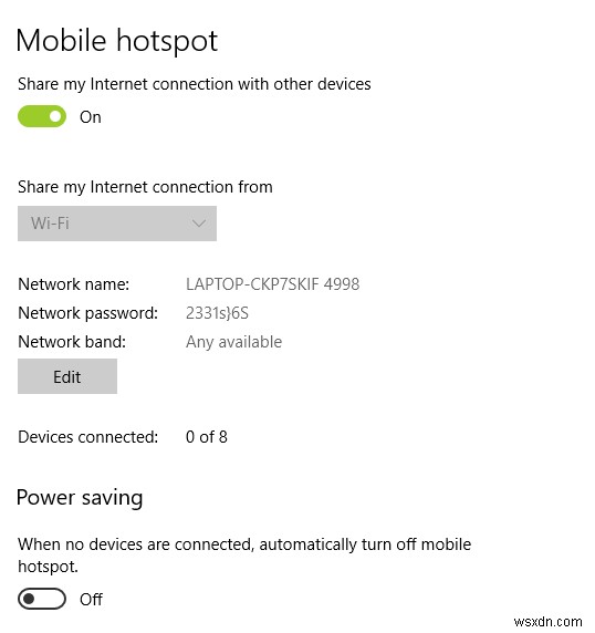 Windows 10でモバイルホットスポットが勝手に切れる問題を解決する方法