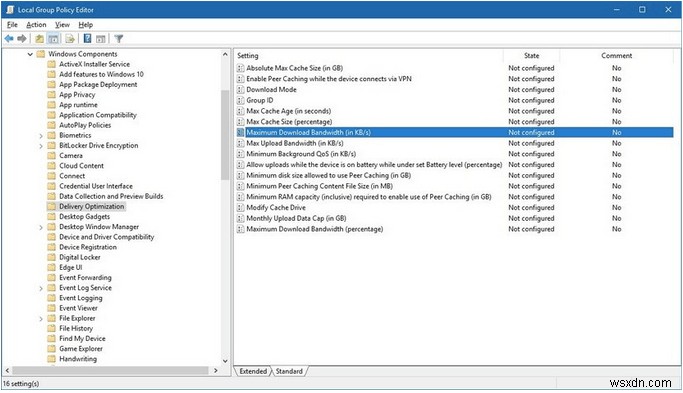 Windows 10でWindows Updateの帯域幅を制限する2つの方法【設定・グループポリシー】