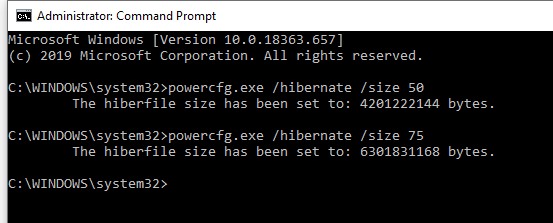 Windows 10でhiberfil.sysを削除して休止状態を無効化する方法