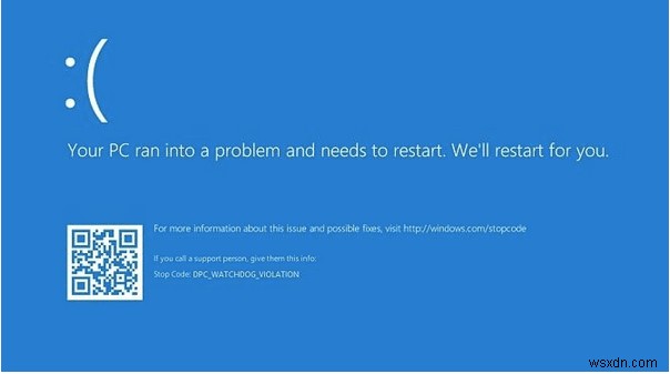 Windows 10で「DPC ウォッチドッグ違反エラー」を修正する5つの方法