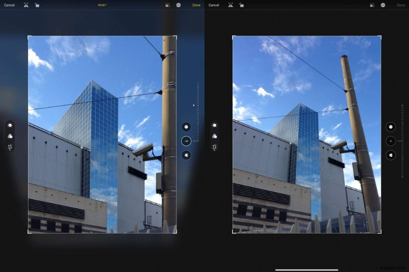 iPhoneで写真の傾き・歪みを補正する方法|iOS 13の新機能を徹底解説