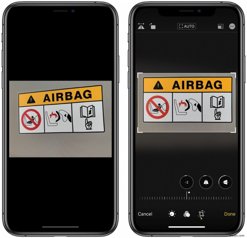 iPhoneで写真の傾き・歪みを補正する方法|iOS 13の新機能を徹底解説
