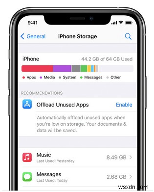 iPhoneのストレージがいっぱい?空き容量を増やす5つの方法