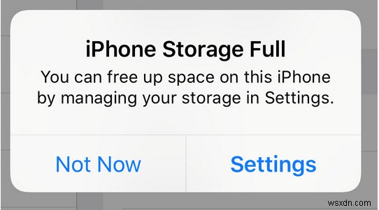 iPhoneのストレージがいっぱい?空き容量を増やす5つの方法