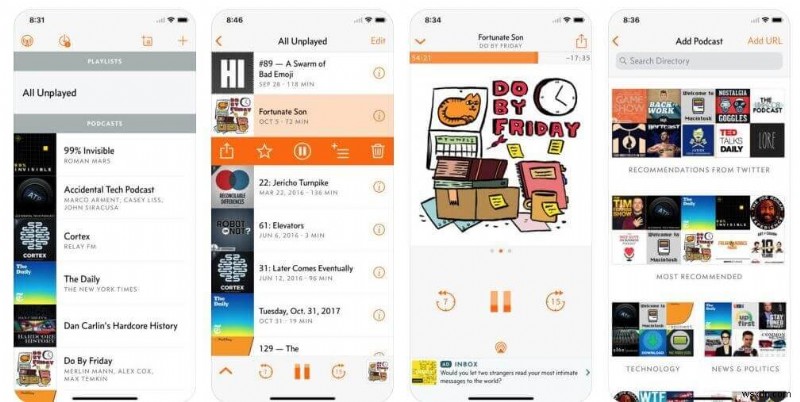 2022年版:iPhoneにおすすめのポッドキャストアプリ9選