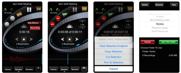 iPhoneで高音質に録音できるおすすめボイスレコーダーアプリ15選