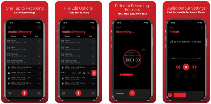 iPhoneで高音質に録音できるおすすめボイスレコーダーアプリ15選
