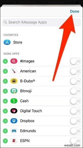 【iOS】iMessageのアプリアイコンを非表示にする方法を解説
