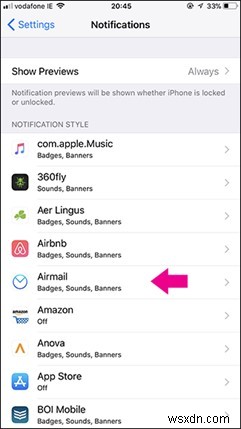 【保存版】iPhoneでバナー通知を消えないように設定する方法