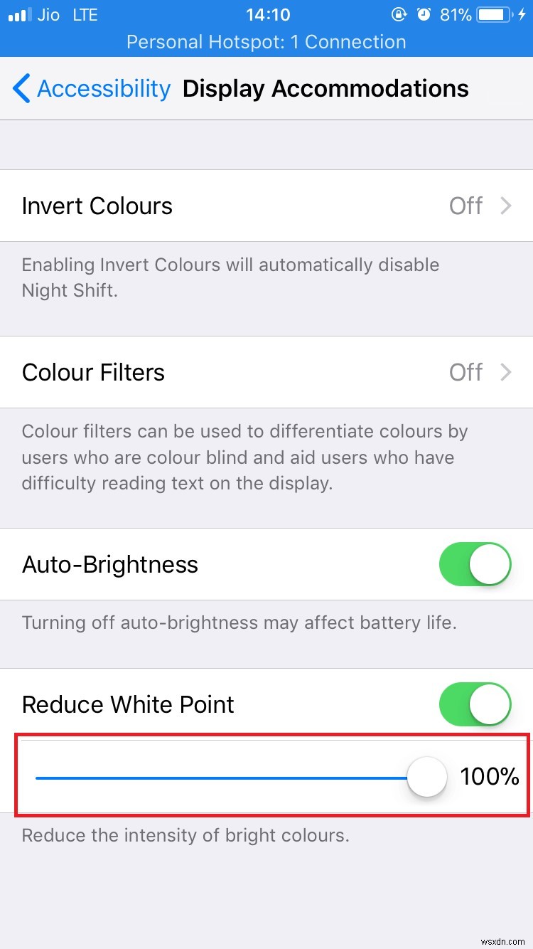 iPhoneの画面の明るさを最小値よりさらに暗くする2つの方法