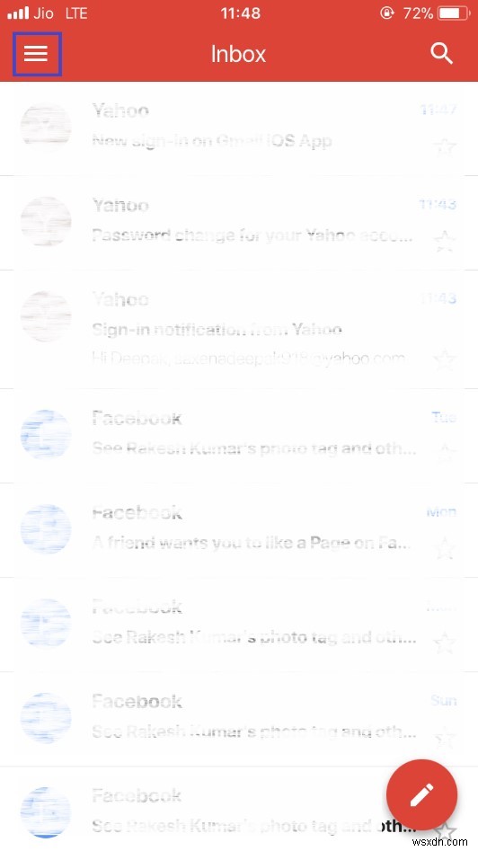 iPhone・iPadのGmailアプリに他のメールアカウントを追加する方法