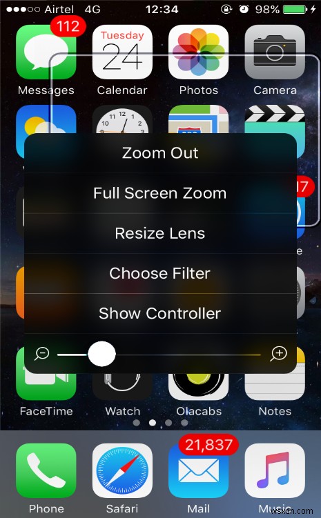 iPhoneでロック画面も拡大できる!「ズーム」機能の設定と3本指ダブルタップの使い方