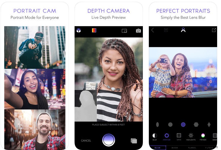 iPhoneでポートレートモードを楽しむなら!おすすめアプリ5選