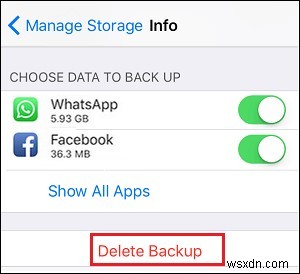 iPhoneでiCloudバックアップを削除してストレージ容量を確保する方法