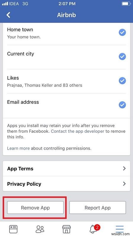 iPhoneでサードパーティアプリによるFacebookデータの利用を防ぐ3つの方法
