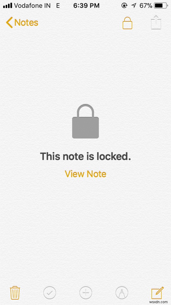 iPhoneのメモ(Notes)アプリでパスワードを設定する方法
